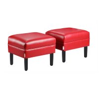 SET POUFS SKY PU PATA NEGRA