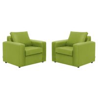 SET SOFA KENDY 1C FELPA PATA NEGRA